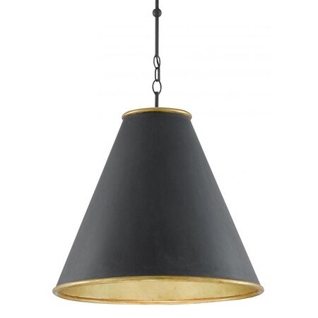 Currey Pierrepont Black Large Pendant 9000-0535